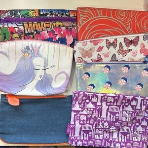 Set of 7 Ipsy bags